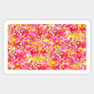 Flowery confetti Sticker